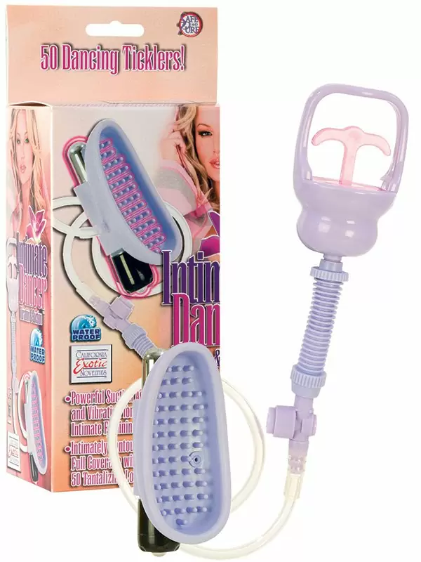 Вакуумная помпа Intimate Dancer с вибрацией – лавандовый