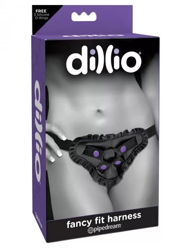 Крепление для фалоимитатора Dillio Fancy Fit Harness – черный