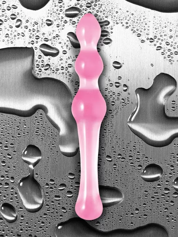 Стимулятор для вагинальных мышц Crystal Glass Kegel - Pink