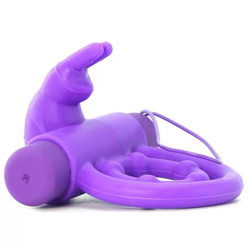 Эрекционное виброкольцо Remote Control Rabbit Ring многофункциональное – фиолетовый