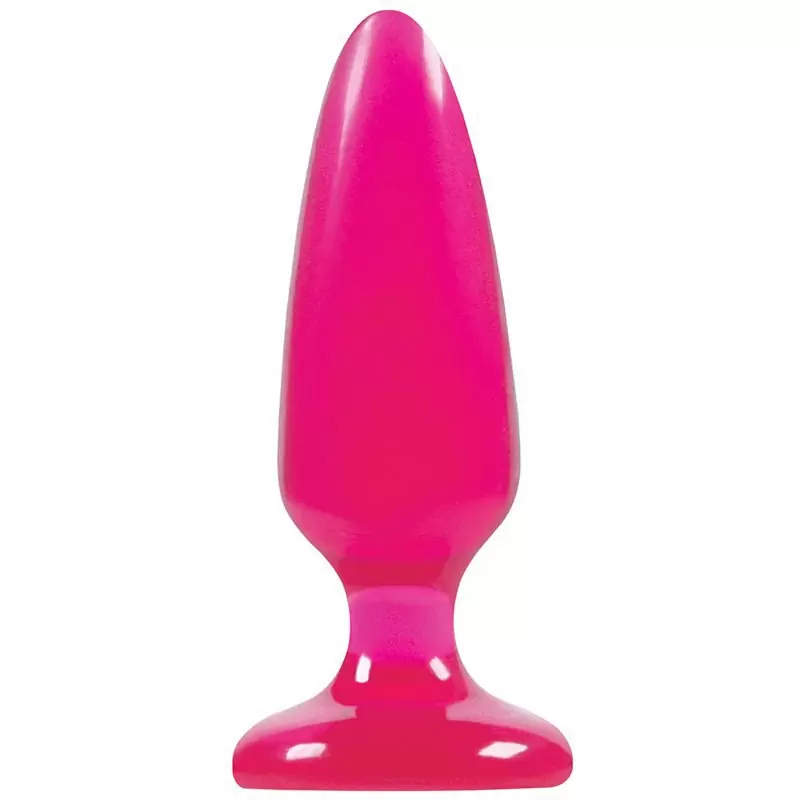 Анальная пробка Jelly Rancher Pleasure Plug - Medium средняя – розовый