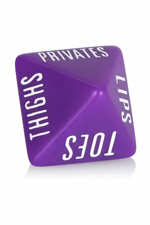 Эротические игральные кости Calexotics Spicy Dice - фиолетовый, розовый