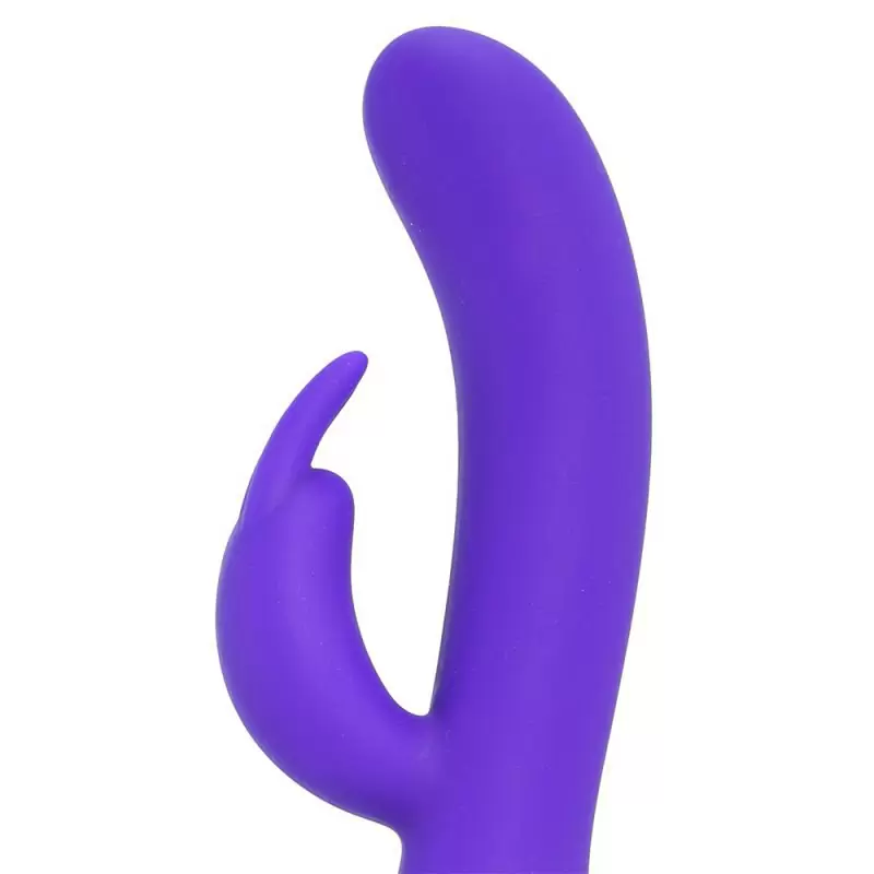 Вибромассажер двойной Vanity Vs18 со стимулятором клитора – фиолетовый