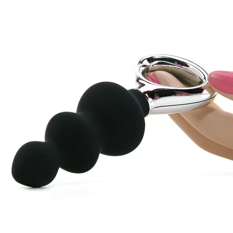 Анальная елочка Jolie Platinum Plug Medium – черная