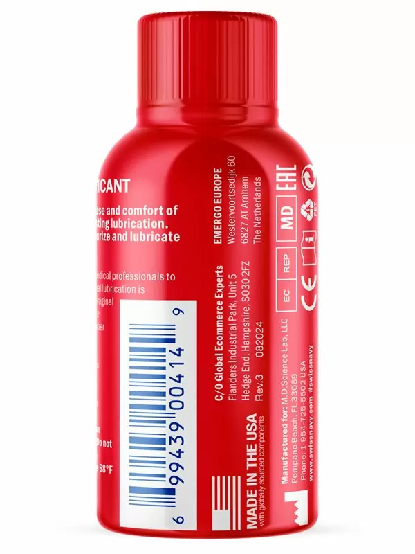 Прозрачный лубрикант Swiss Navy на силиконовой основе, 29,5 мл