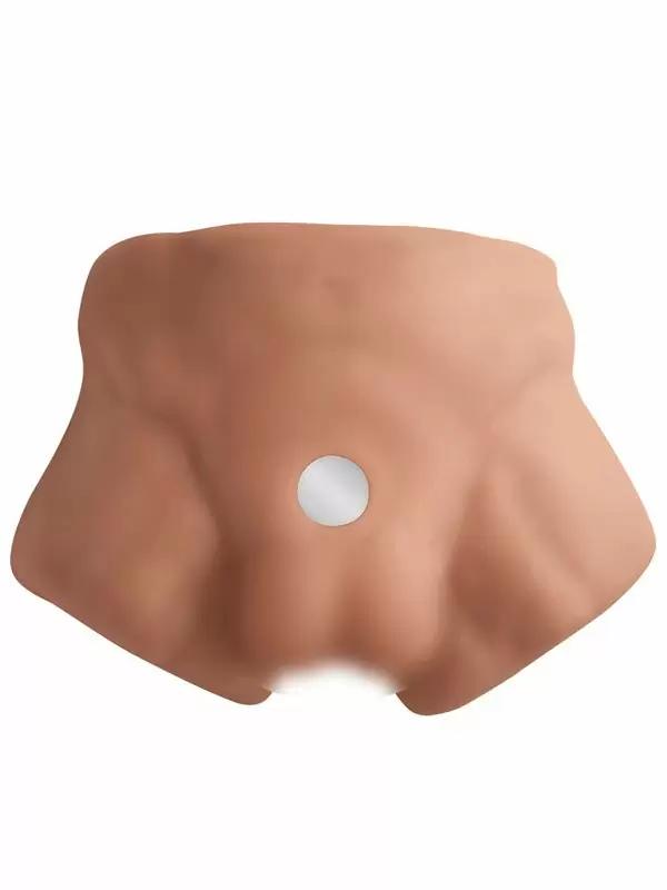 Реалистичная секс-кукла для женщин в форме полуторса SILEXD Apollo S, телесный, 17,7 см