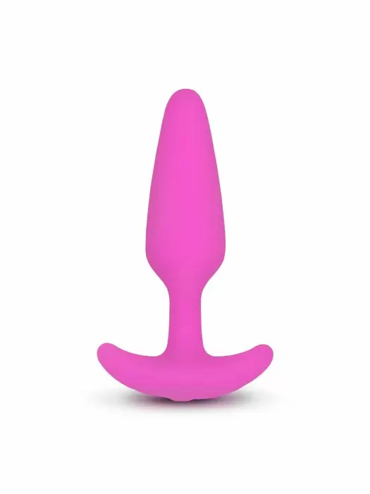 Миниатюрная анальная пробка с вибрацией Gvibe Gplug XS Raspberry, 7х2 см