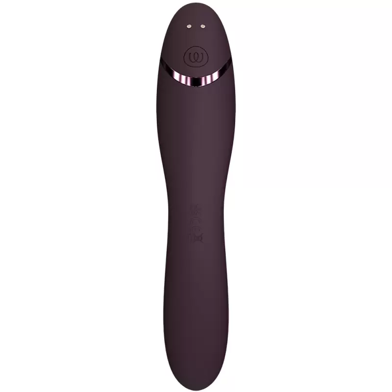 Изогнутый вибратор Womanizer OG Lilac, 17,6 см, силикон, пурпурный