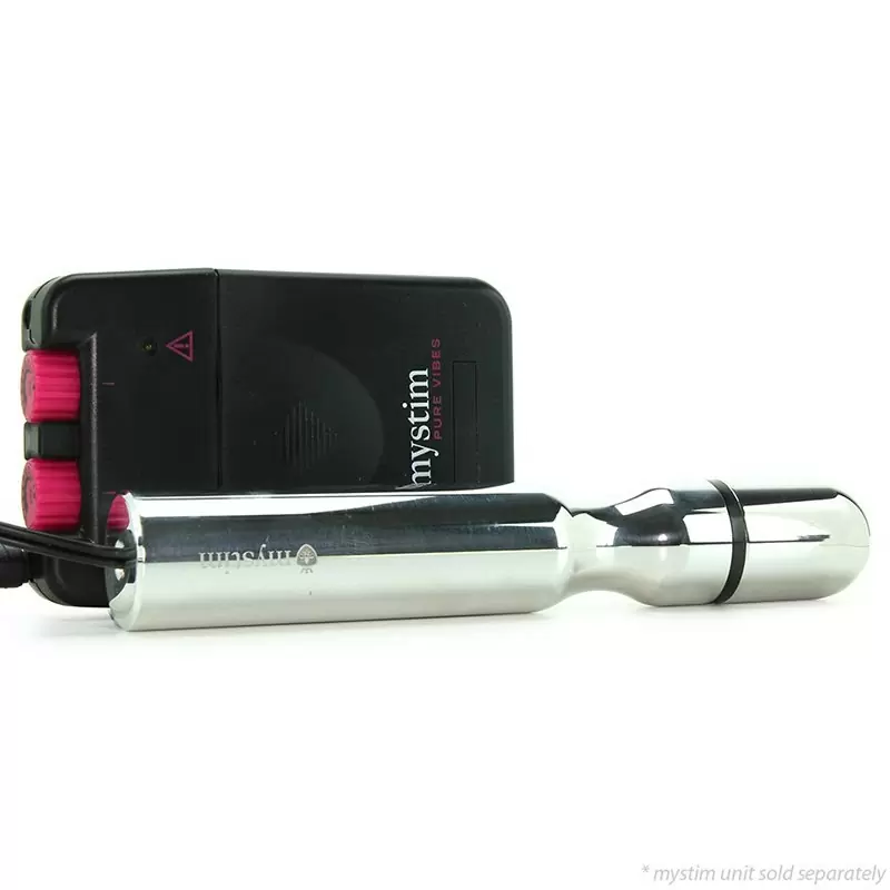 Массажер Double Dan с электростимуляцией – серебристый