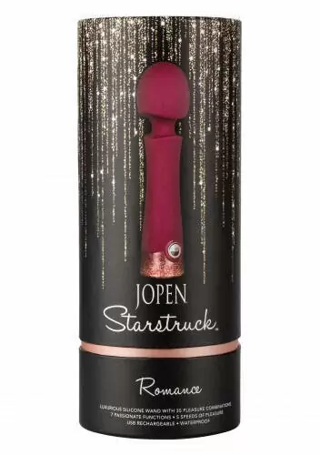 Вибратор Starstruck Romance: 20.25 см, 12 режимов работы, АБС/силикон, 