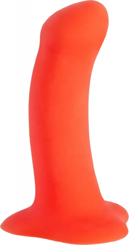 Фаллоимитатор Fun Factory Amor на присоске, 14,5 см, силикон, оранжевый