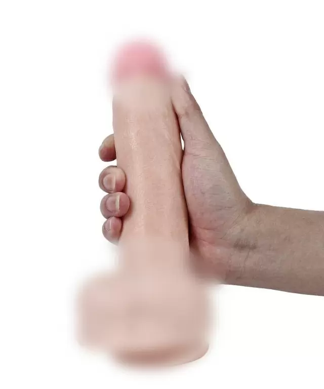 Реалистичный фаллоимитатор Real Basic Toy, 23 см, ПВХ, телесный