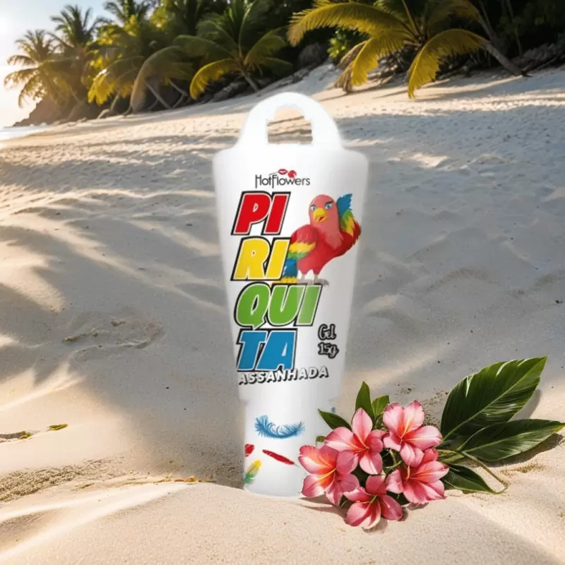 Стимулирующий гель Hot Flowers Piriquita Assanhada для женской мастурбации с возбуждающим эффектом, 15 мл