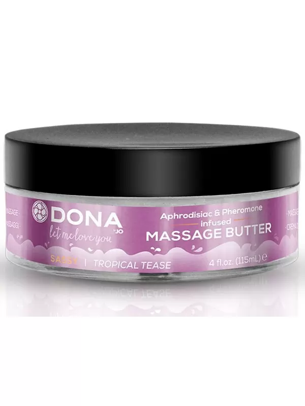 Увлажняющий крем-масло Dona Let Me Love You Sassy с феромонами – тропический, 115 мл
