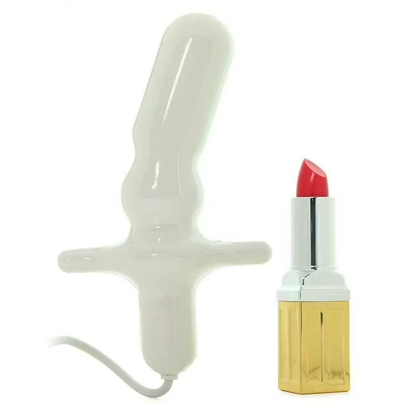 Анальная пробка iSex с USB-питанием – белый