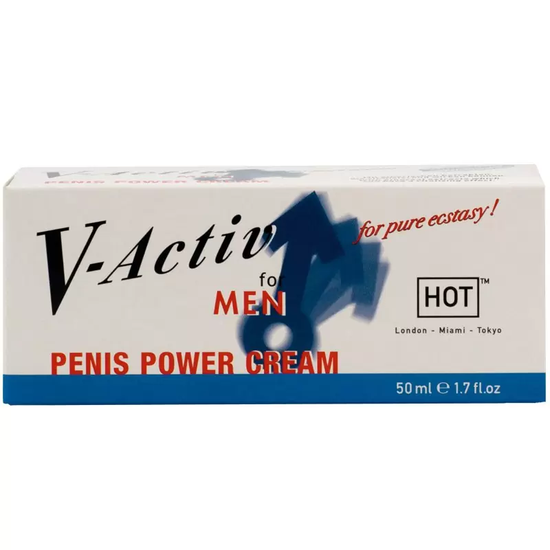 Стимулирующий крем Hot V-Activ для мужчин - 50 мл