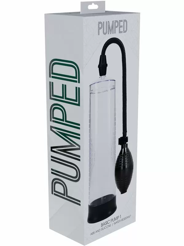 Вакуумная помпа Basic Pump 1, 31 см, диаметр 6 см, прозрачный