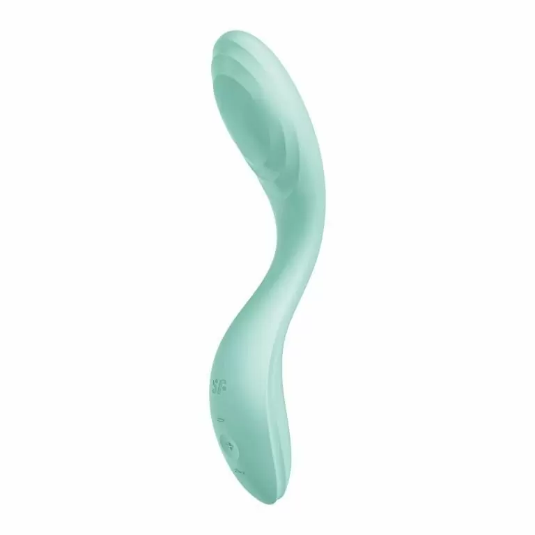 Вибратор Satisfyer Rrrolling Pleasure с движущимся шариком для стимуляции точки G (мятный)