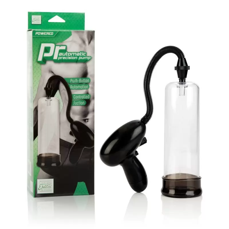 Вакуумная помпа с автоматическим насосом Automatic Precision Pump – прозрачный