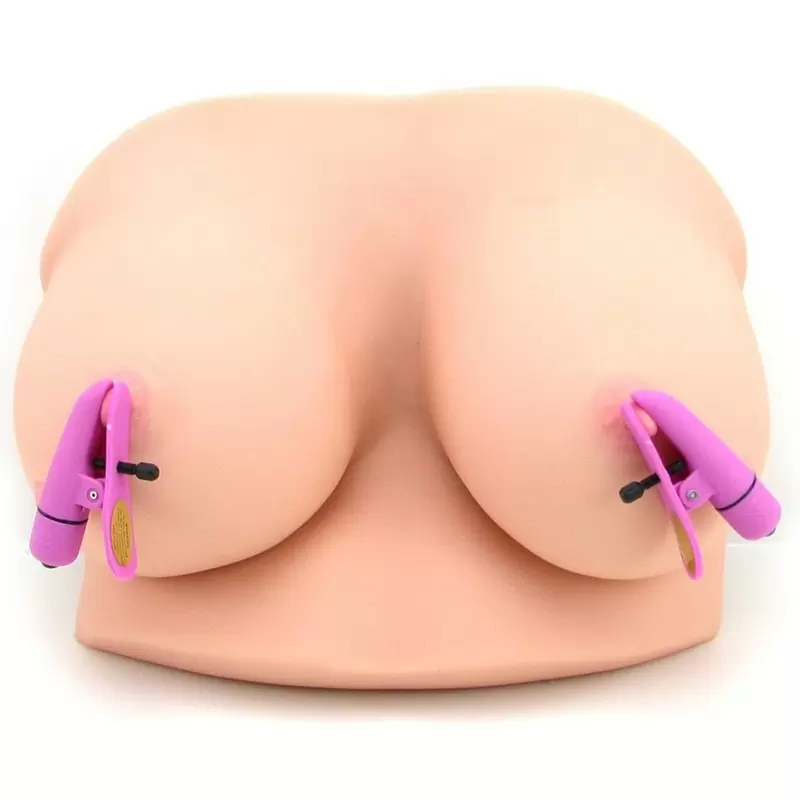 Зажимы для сосков с вибрацией  Nipplettes - розовый