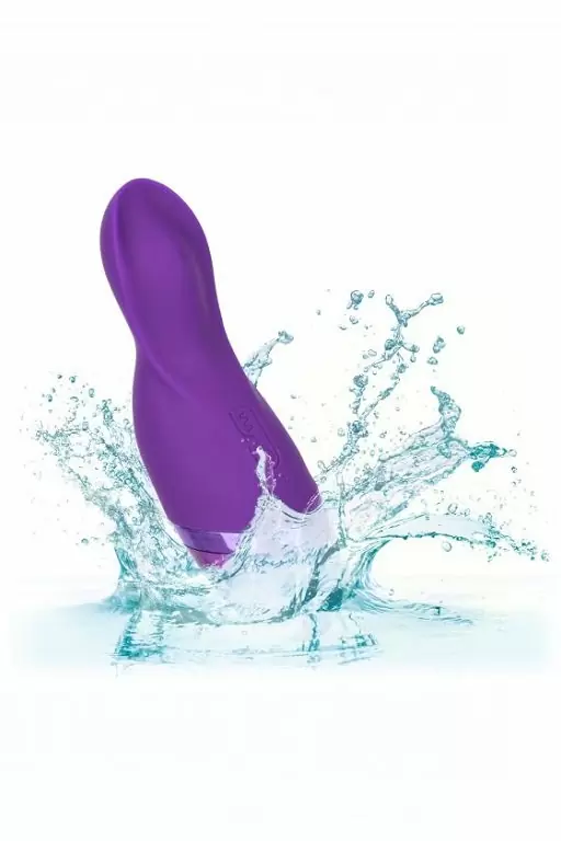 Вибратор Aura Teaser с мерцающим кончиком: 14 см, 12 режимов работы, АБС/силикон