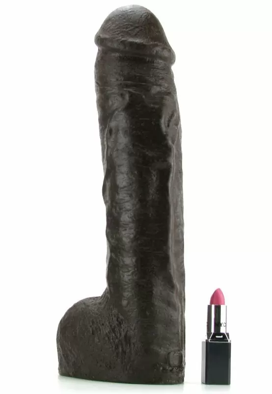 Реалистичная насадка Hung - Black