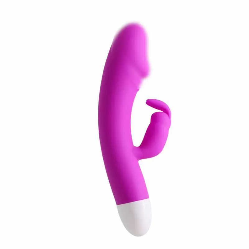 Многофункциональный вибратор Will с клиторальным стимулятором-«зайчиком» – розовый