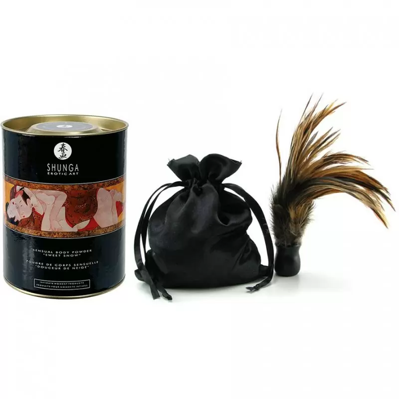 Ароматизированная съедобная пудра для тела Sweet Snow 