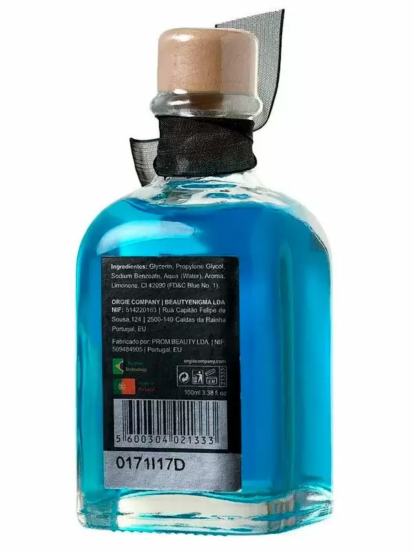 Комплект для сладких игр Orgie Lips массажное масло для поцелуев, перо, сахарная вата, 100 мл