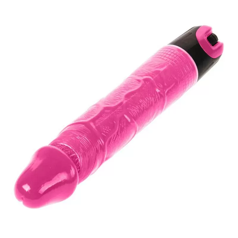 Яркий реалистичный вибромассажер Baile Vibrator – розовый