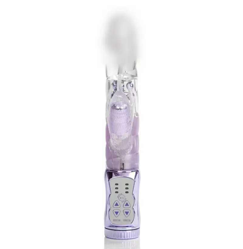 Хай-Тек вибратор Purely Decadent с ротацией – фиолетовый