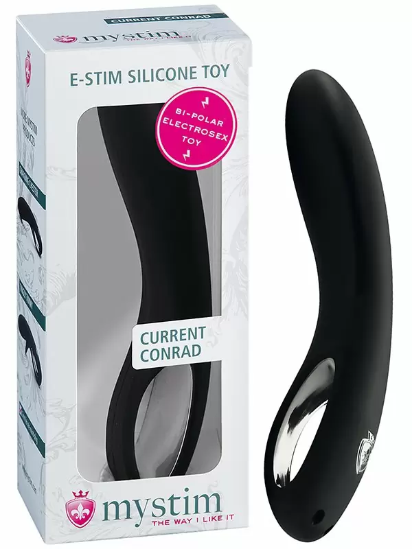 Массажер Current Conrad с электростимуляцией – черный