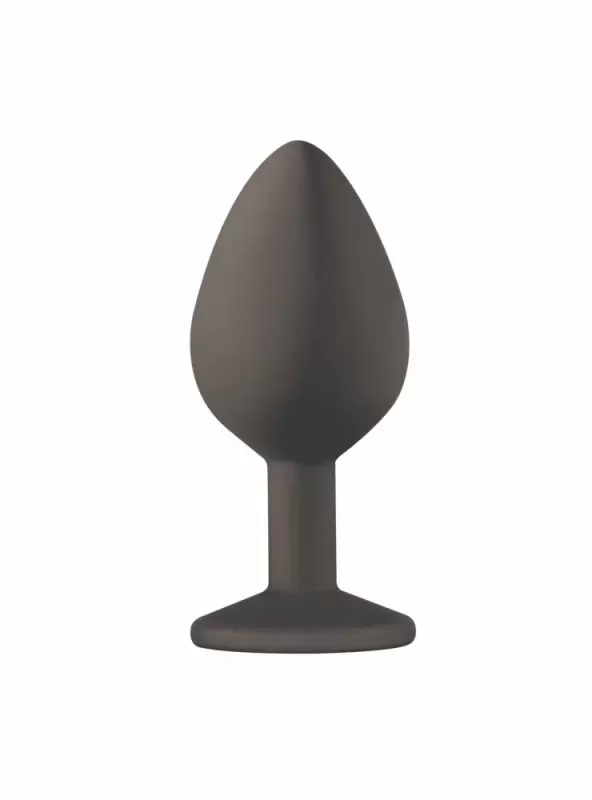 Анальная пробка Emotions Cutie Medium Black  golden crystal 4012-07Lola