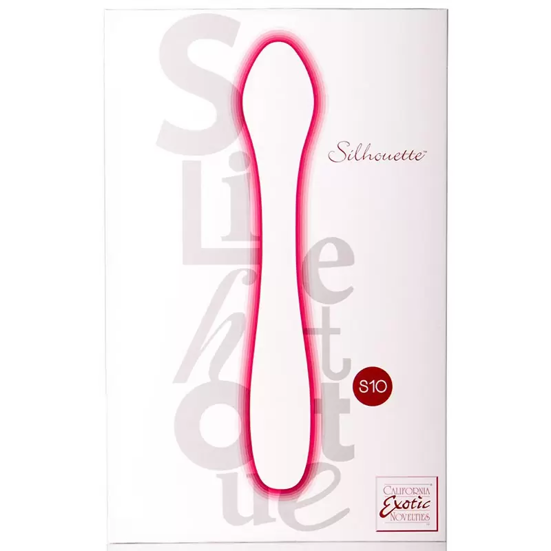 Вибромассажер Silhouette S10 перезаряжаемый – красный