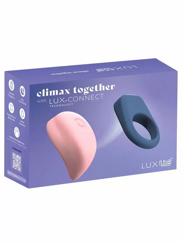 Набор Kiiroo Luxus: интерактивный вибратор LuxHer + эрекционное кольцо LuxHim | Он и Она 18+