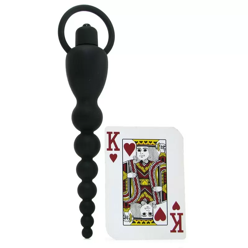 Анальная цепочка Elite Power Beads с вибрацией