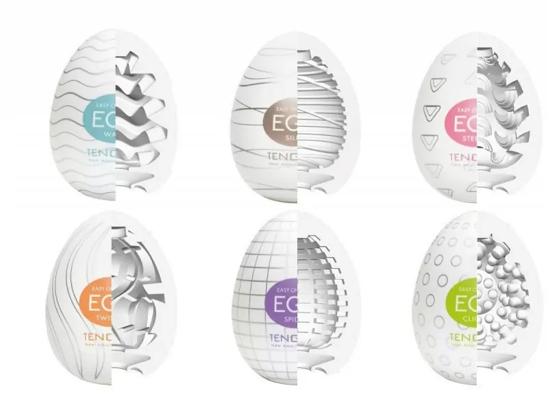 Мастурбатор-яицо Tenga Egg - прозрачный 1 ШТ