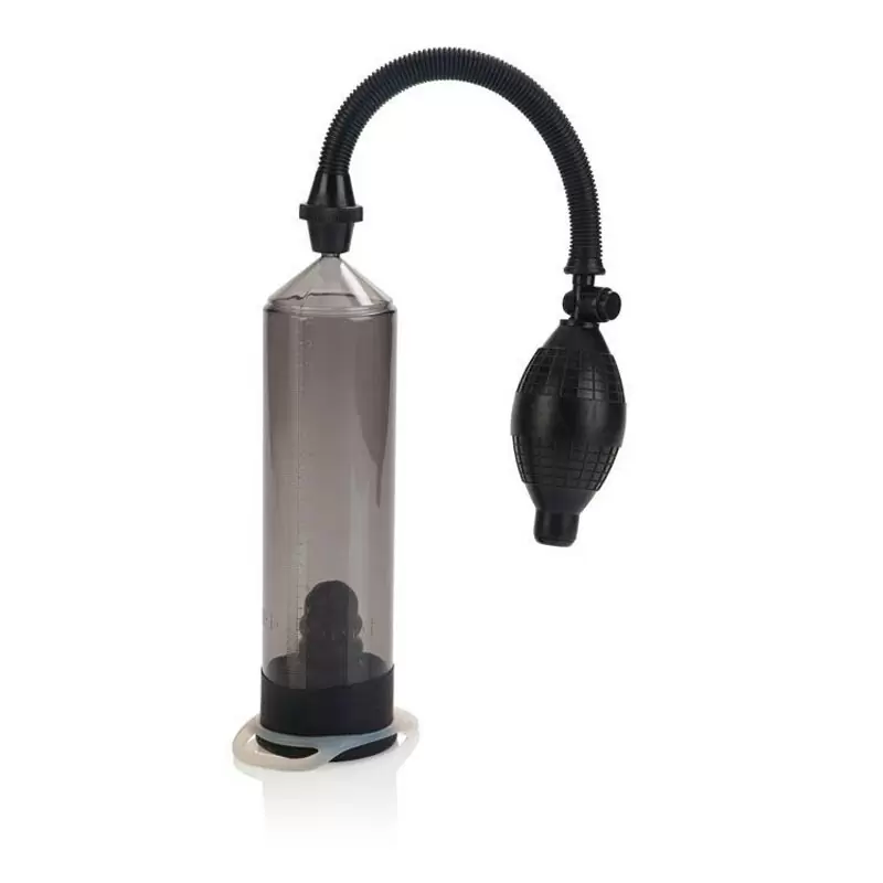 Вакуумная помпа и эрекционное кольцо Precision Pump with Erection Enhancer – черный
