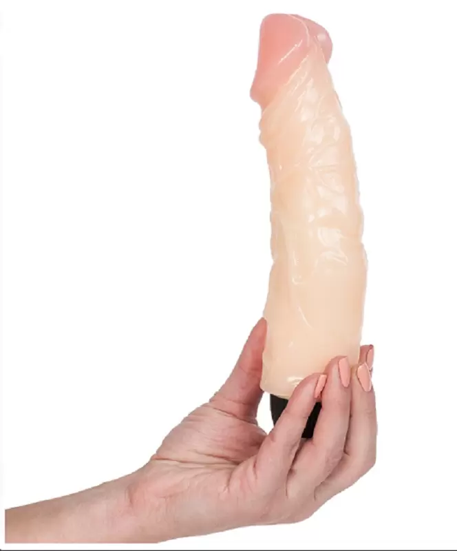 Реалистичный вибратор The Real McCoy изогнутый – телесный