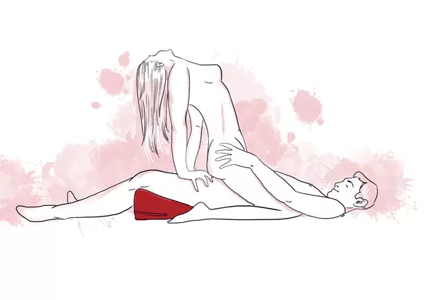 Подушка для любви малая Liberator Retail Wedge - фиолетовый