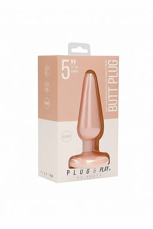 Анальная пробка Basic - 5 Inch