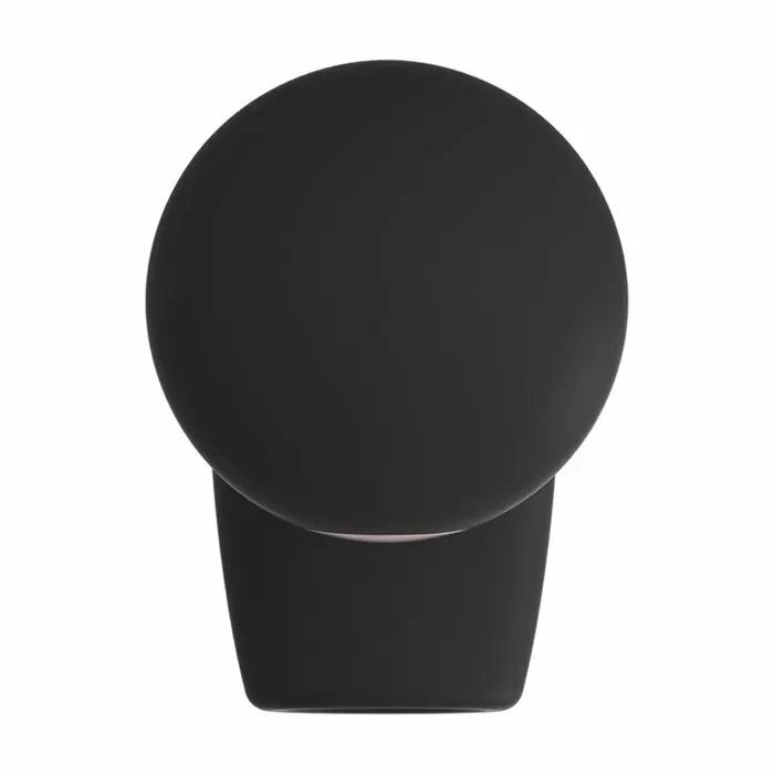 Интенсивный стимулятор клитора Irresistible Invincible Black, 12 см, силикон, черный