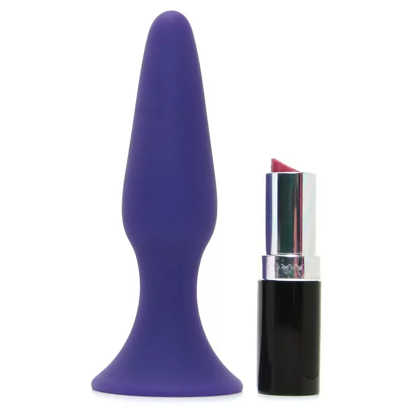 Анальная пробка Sliders Medium – фиолетовая