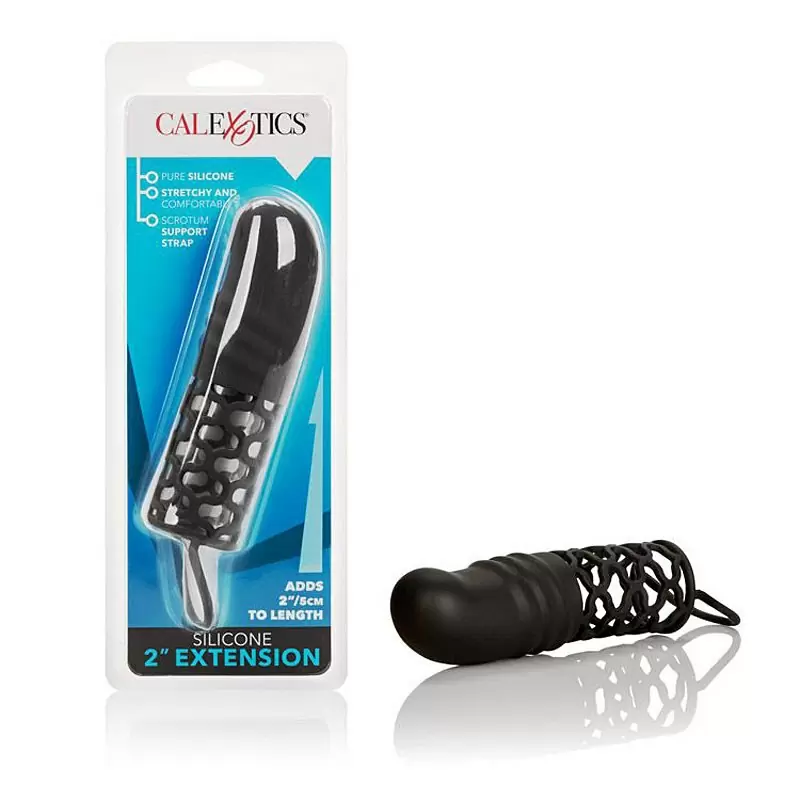 Силиконовый удлинитель с фиксацией Silicone 2