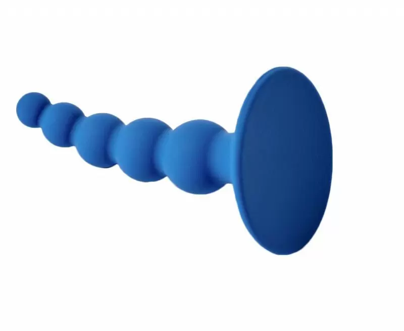 Анальная пробка Pulse синего цвета