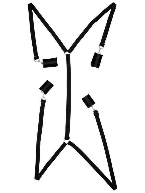 Насадка на пенис 4 Way Arouse с петлей под мошонку и стимулятором клитора