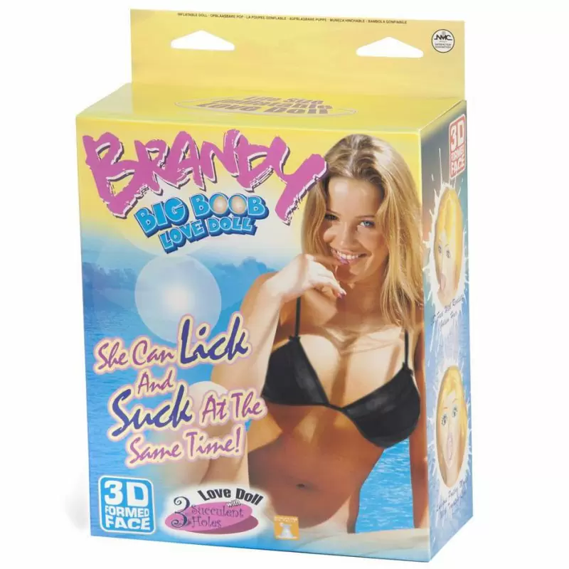 Надувная секс-кукла Brandy Big Boob - телесный