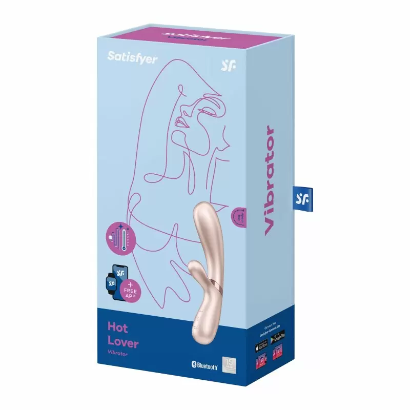 Вибратор-кролик Satisfyer Hot Lover с управлением через приложение