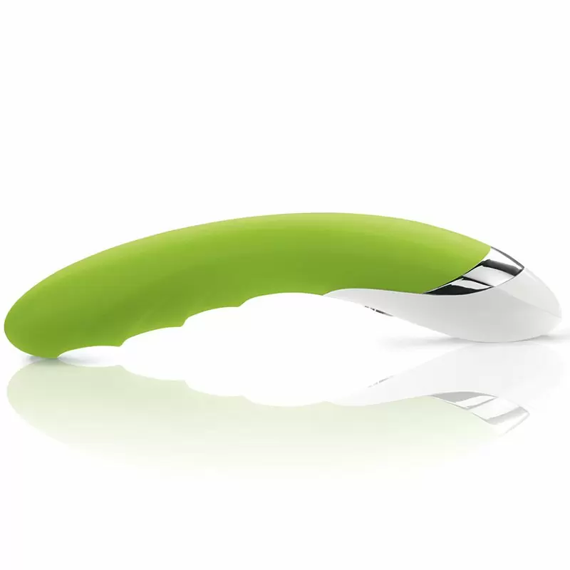 Вибромассажер Sassy Simon рельефный – зеленый