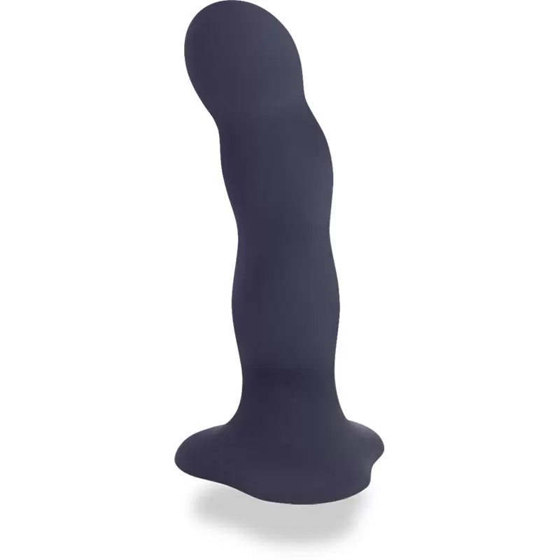 Уникальный фаллоимитатор Fun Factory Bouncer с вращающимися шариками внутри, 18 см, черный